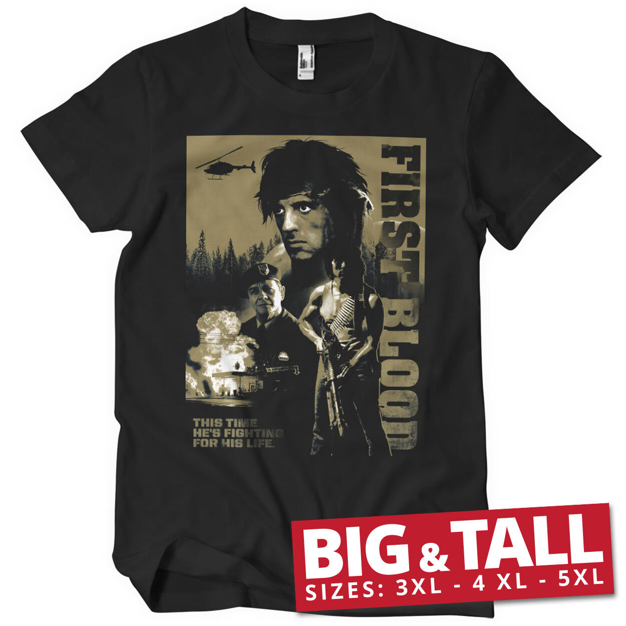First Blood Big & Tall T-Shirt