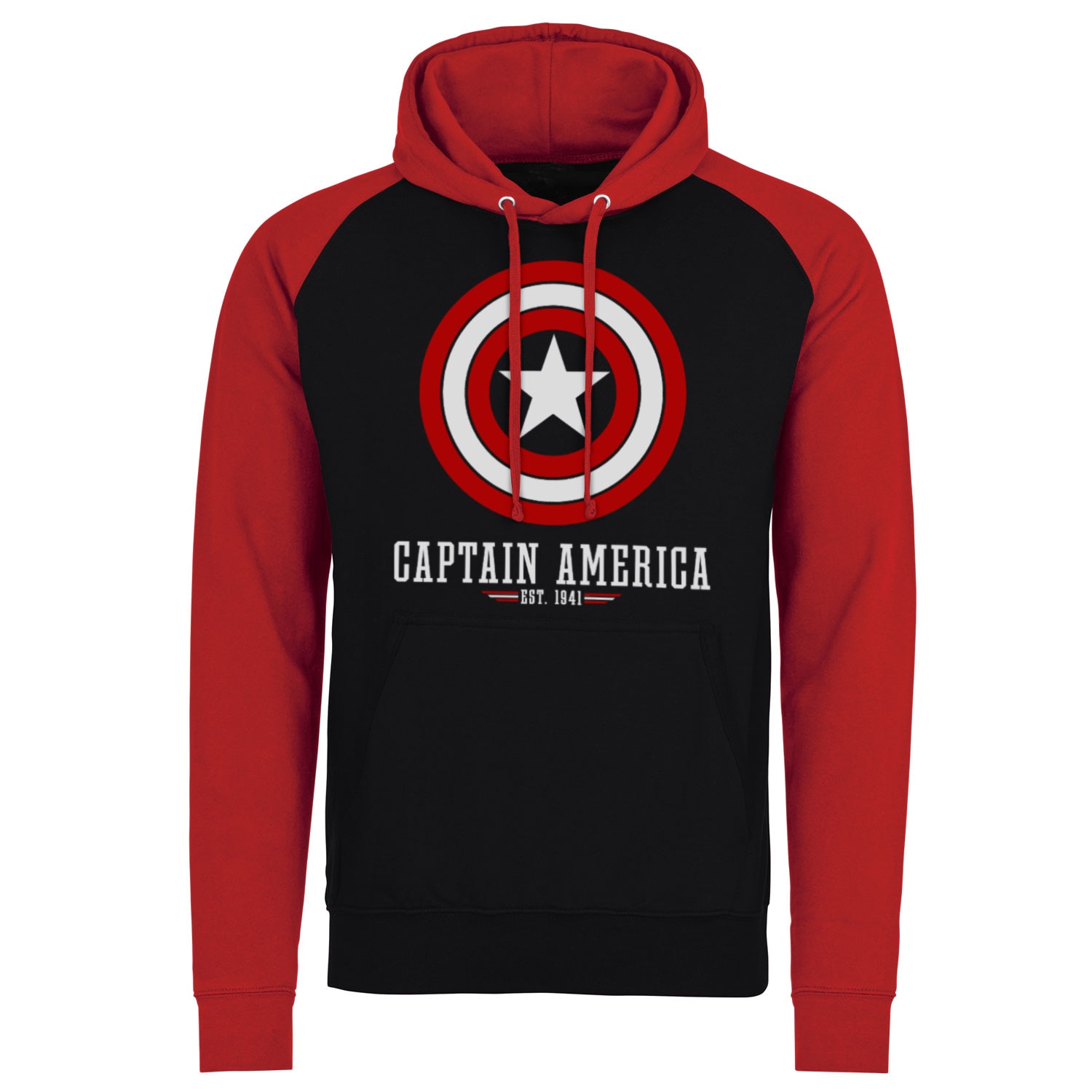 Marvel Comics - Captain America Logo Baseball Hoodie