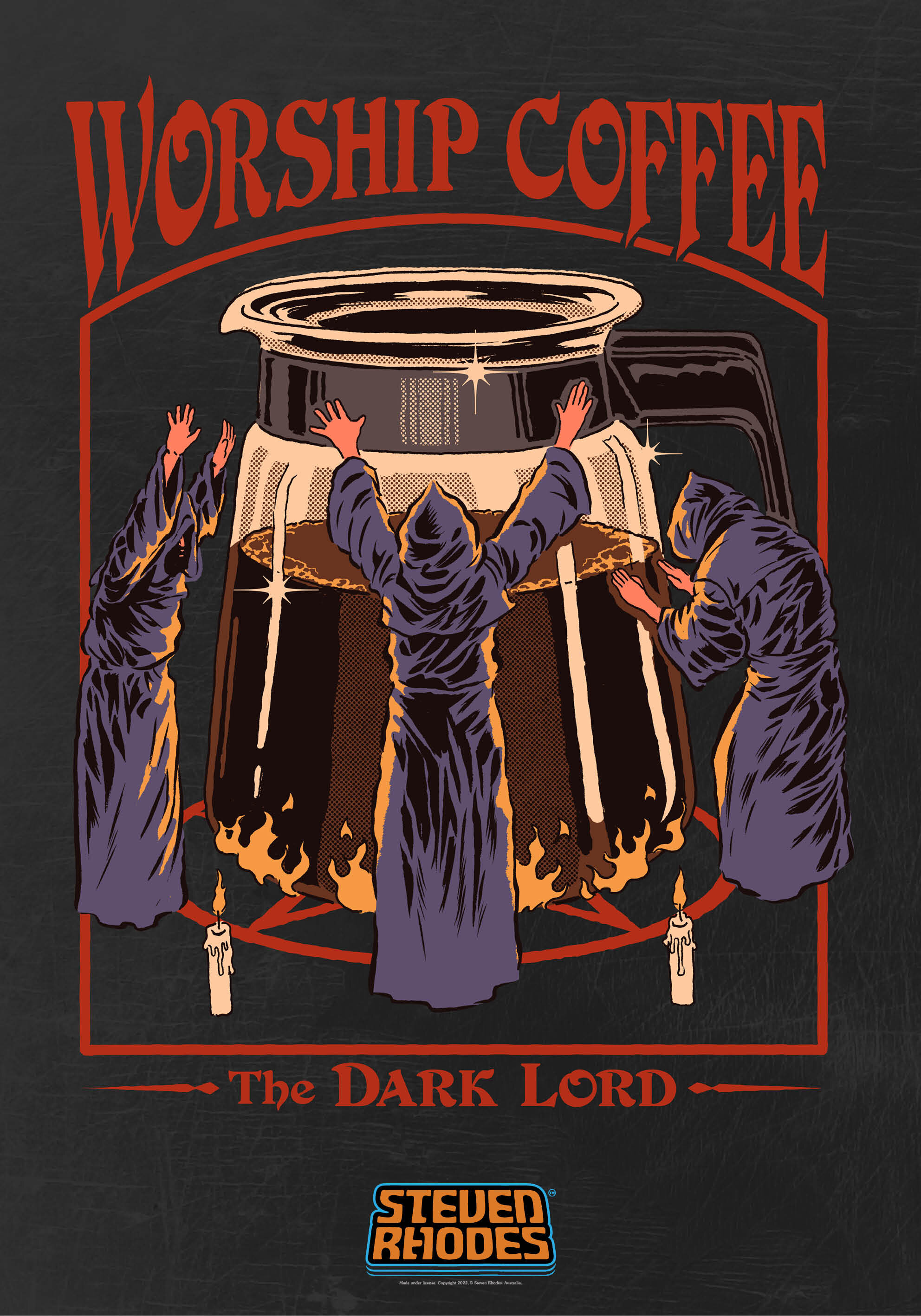 Worship Coffee Poster