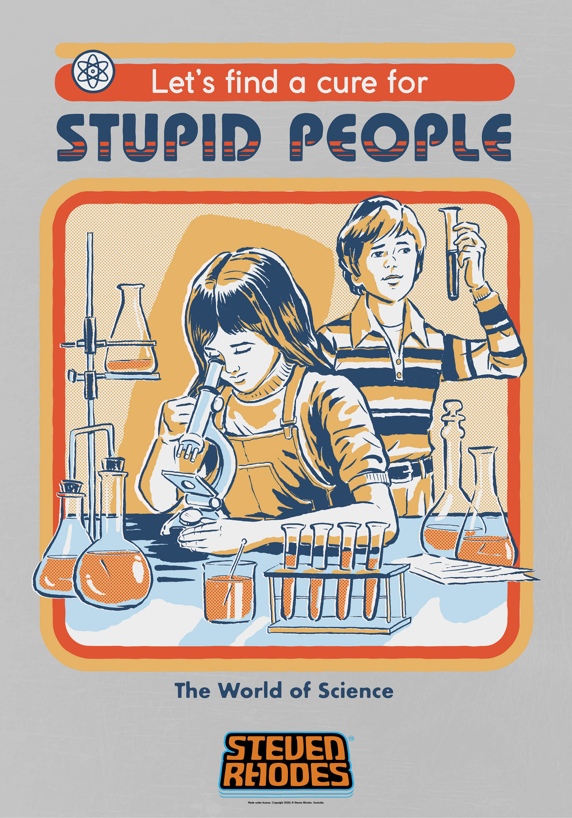 Cure For Stupid People Poster