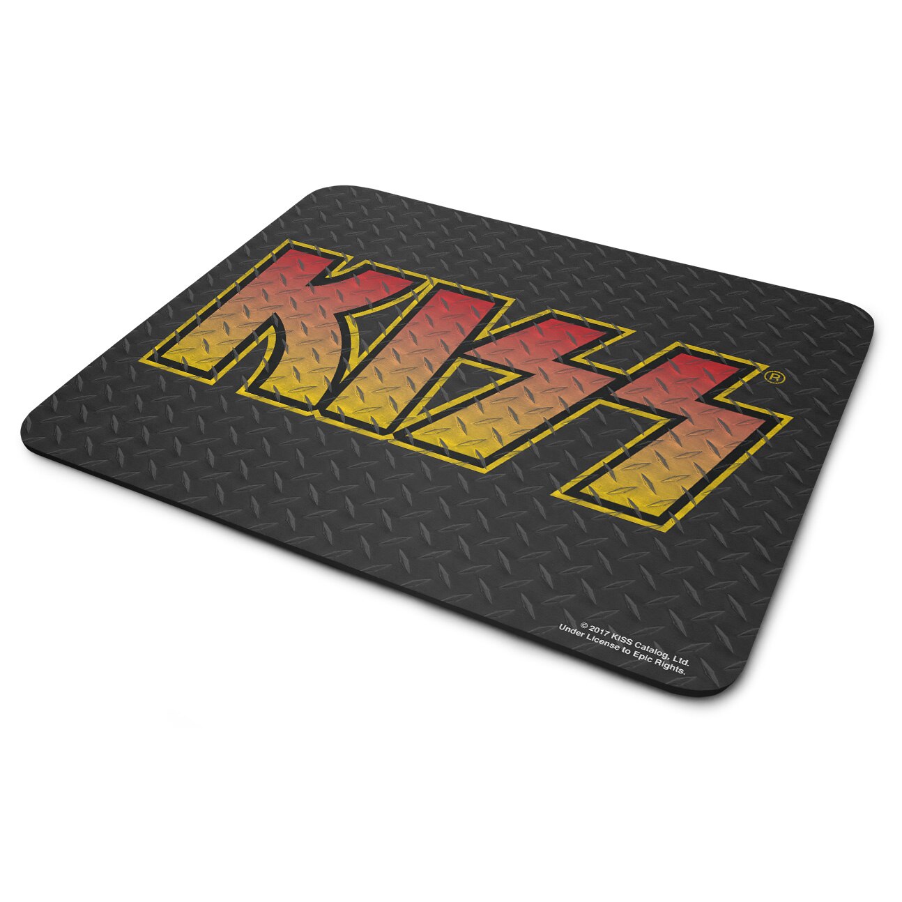 KISS Diamond Plate Logo Mouse Pad 3-Pack