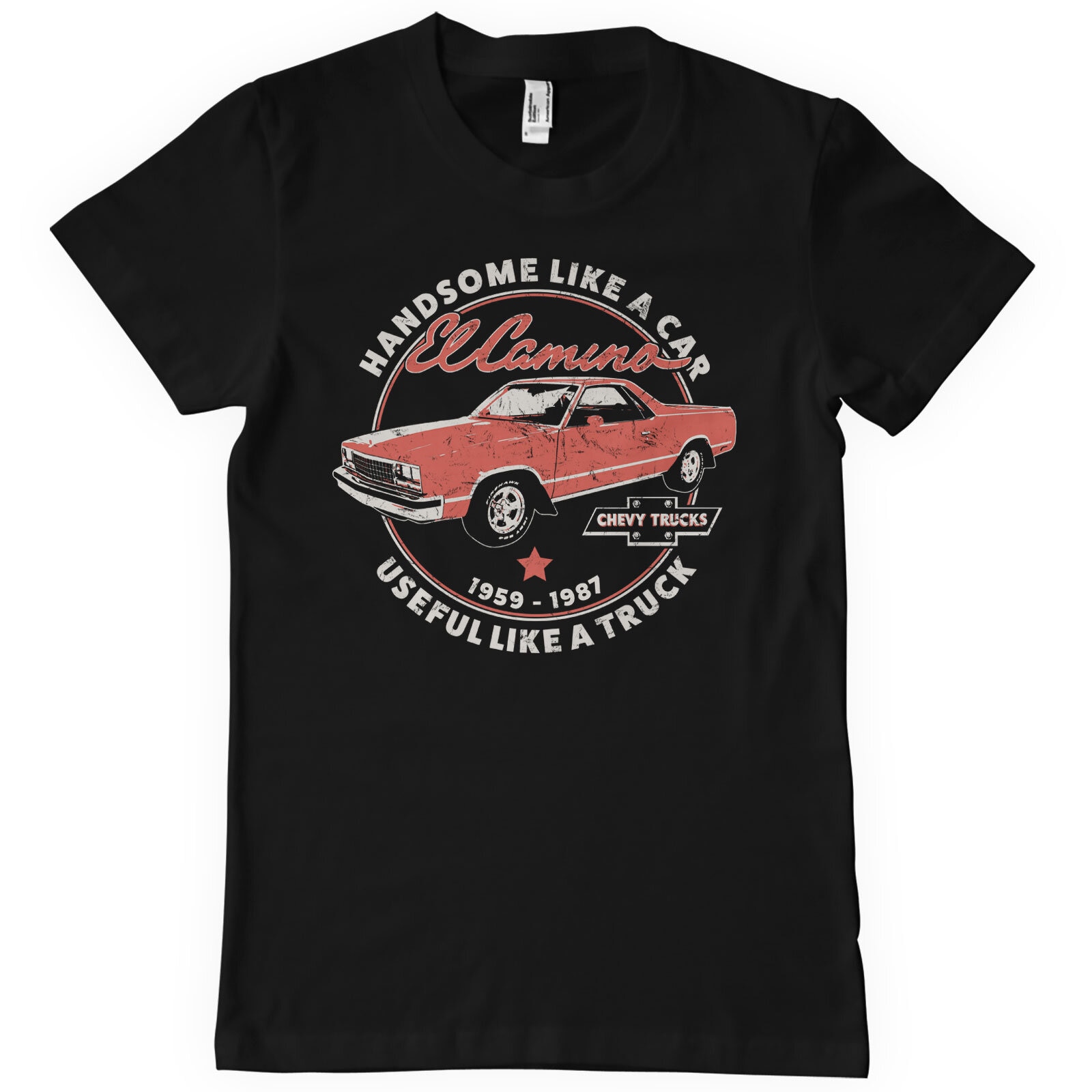 El Camino - Handsome Like A Car T-Shirt