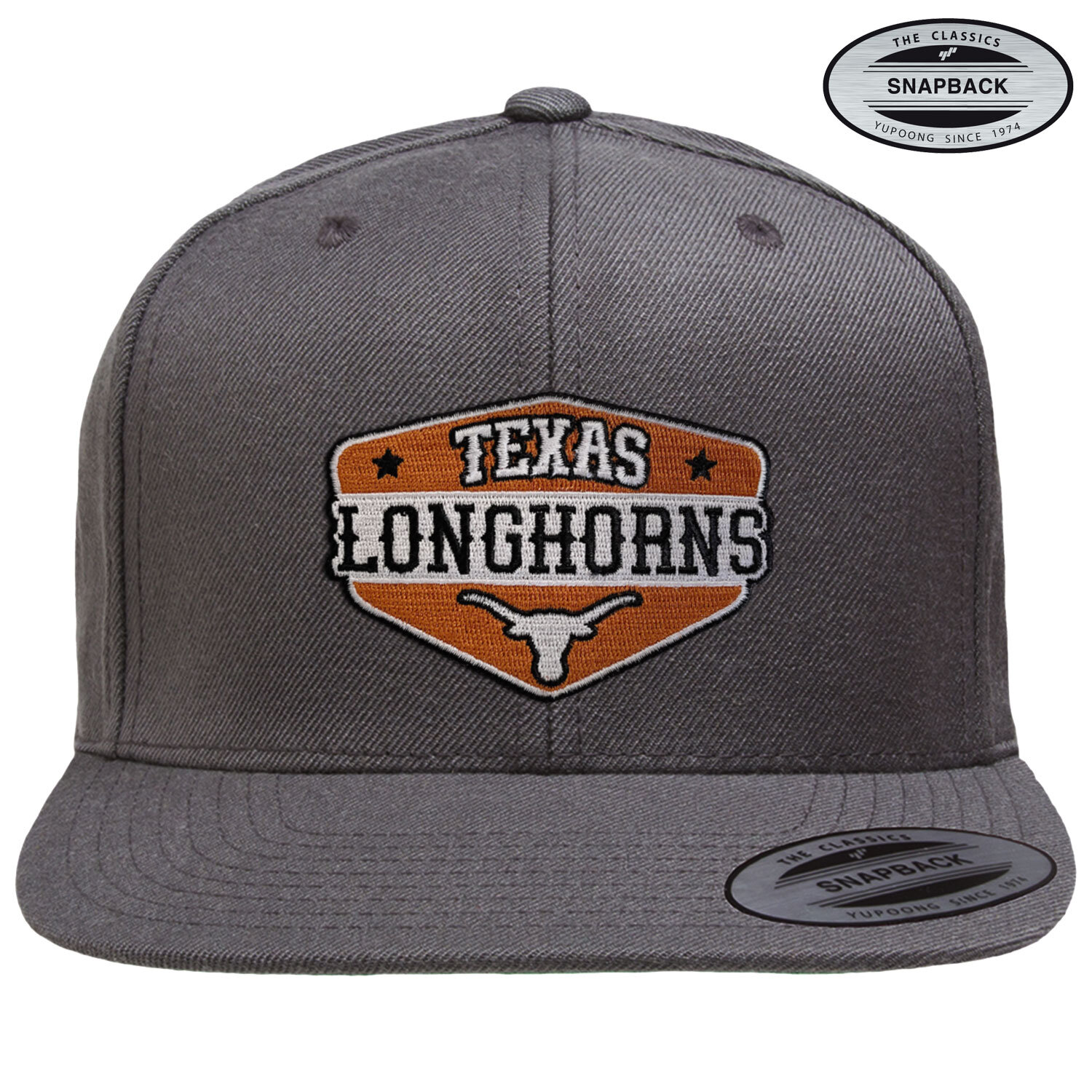 Texas Longhorns Patch Premium Snapback Cap