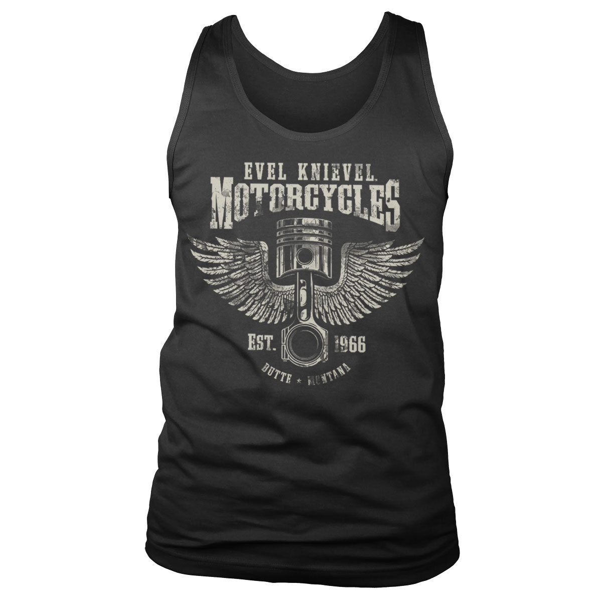 Evel Knievel Motorcycles Tank Top