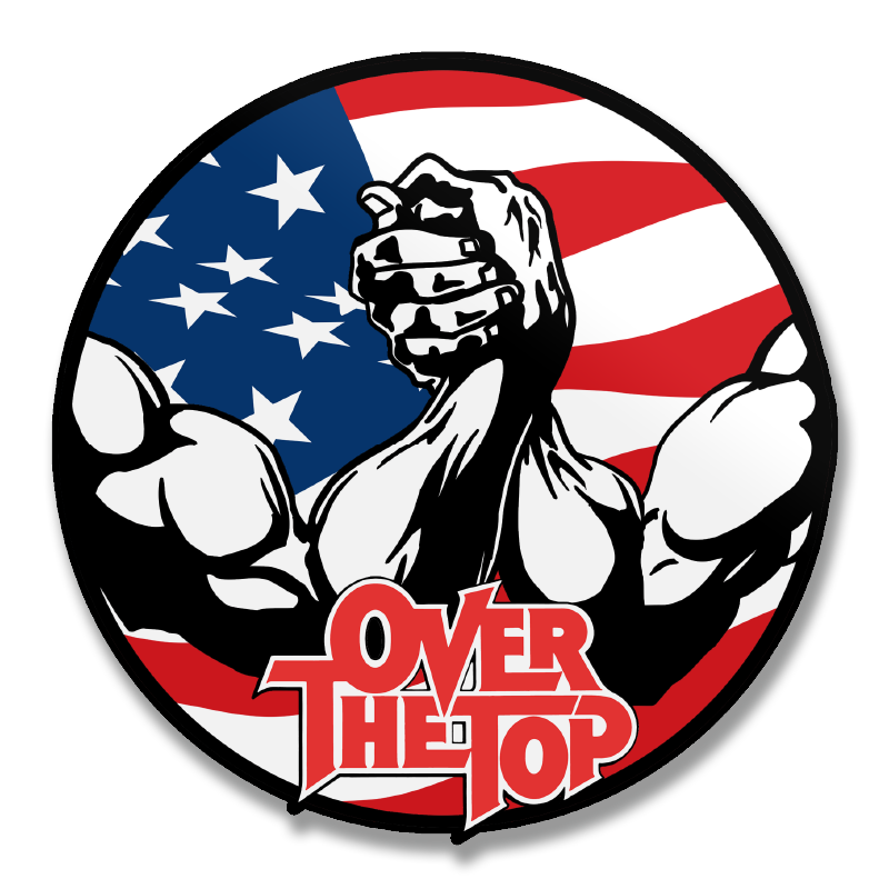 Over The Top American Tournament Sticker