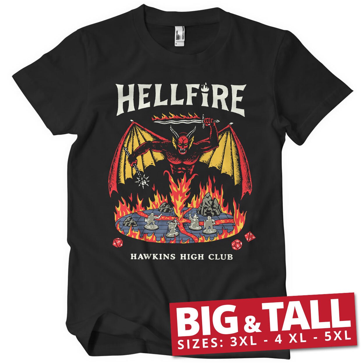 Hellfire Hawkins High Club Big & Tall T-Shirt