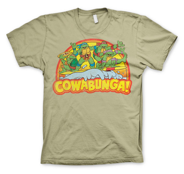 COWABUNGA Stofftasche Einkaufstasche Teenage Comic Mutant Ninja Hero Turtles 