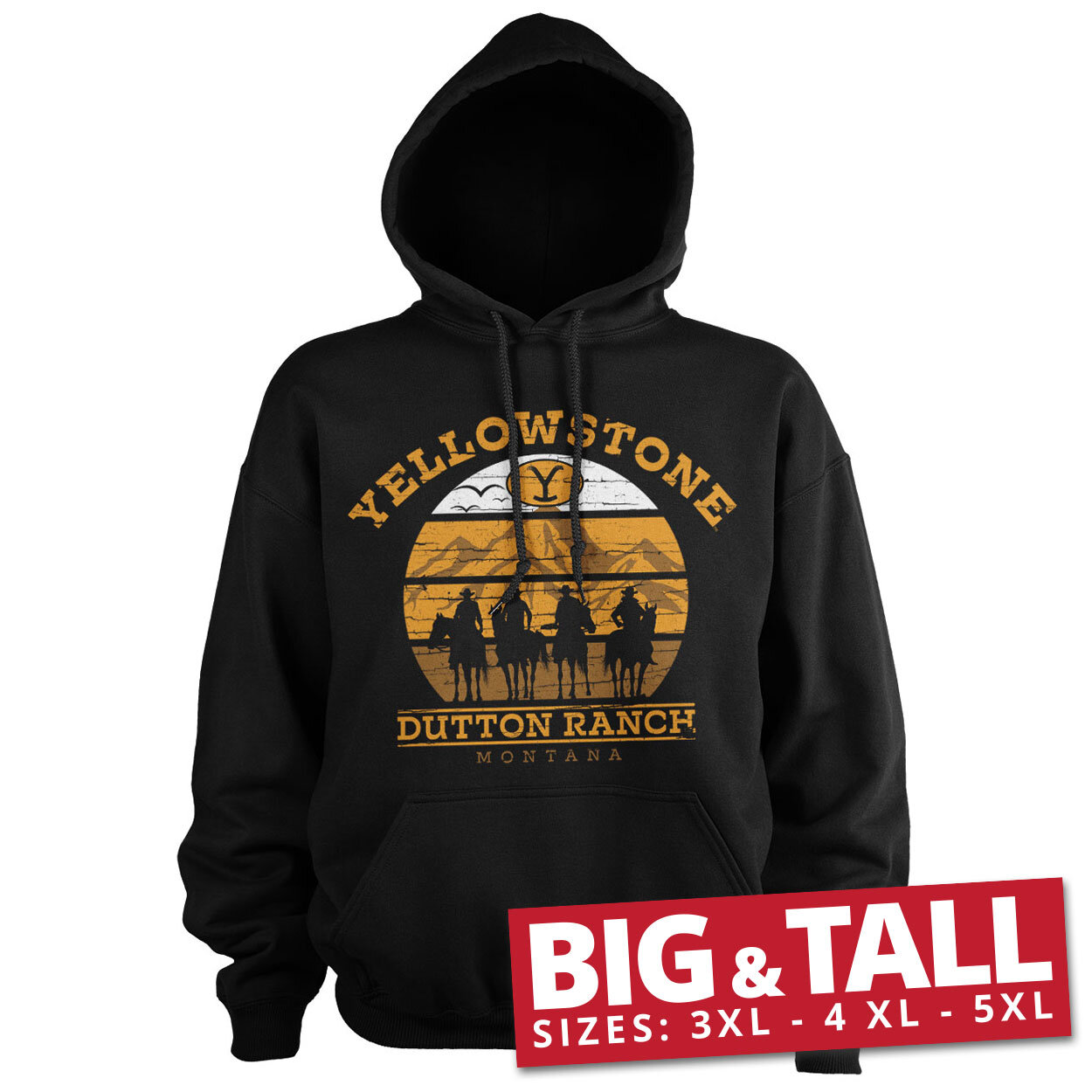 Yellowstone Cowboys Big & Tall Hoodie
