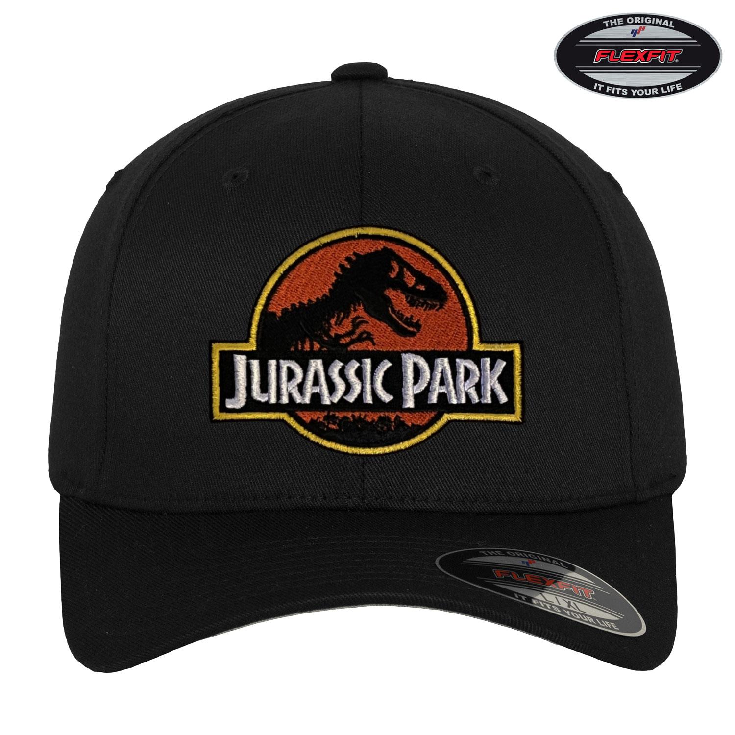 Jurassic Park Patch Flexfit Baseball Cap
