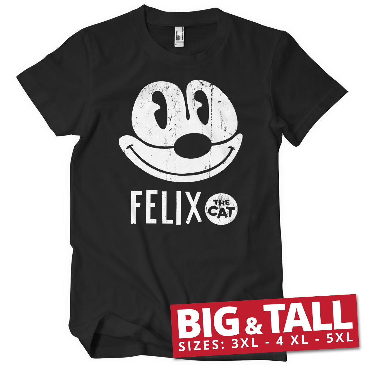 Vintage Felix The Cat Big & Tall T-Shirt