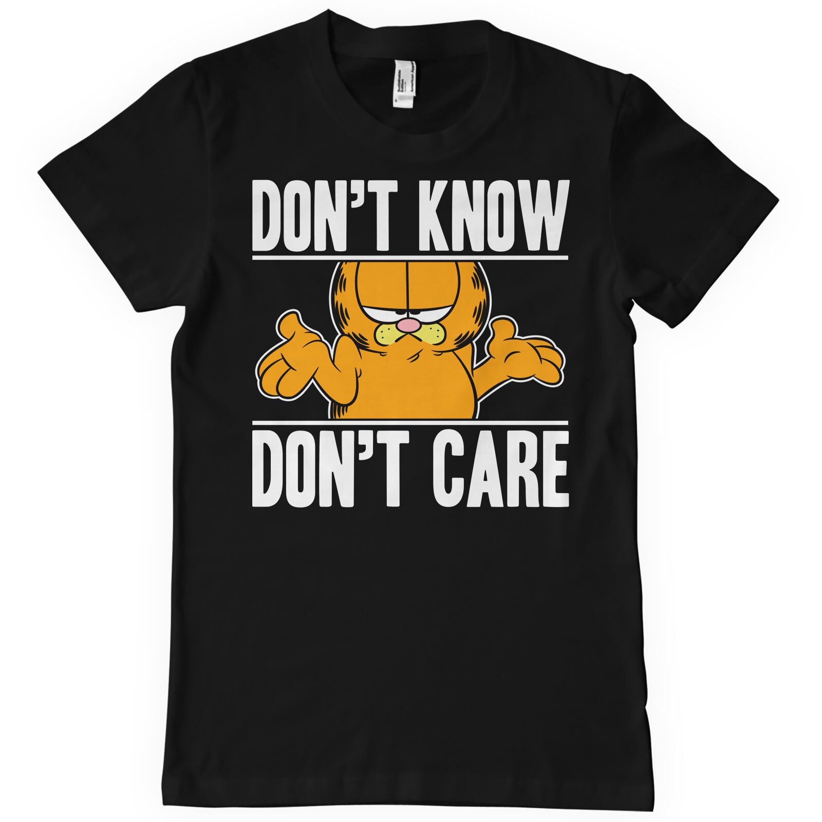 Garfield Don't Know - Don't Care T-Shirt