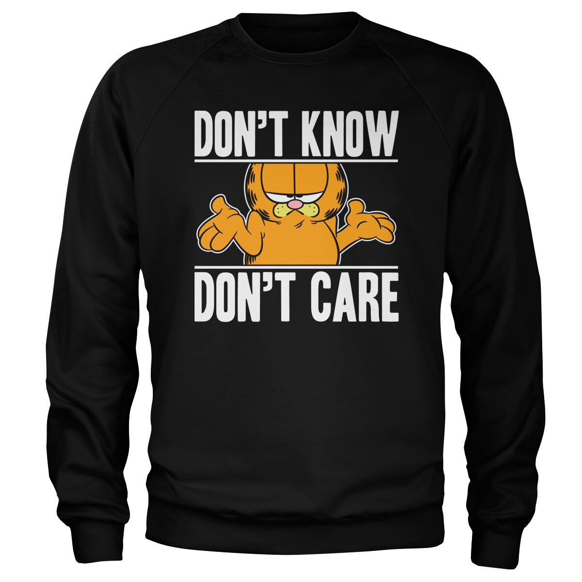 Garfield Don't Know - Don't Care Sweatshirt