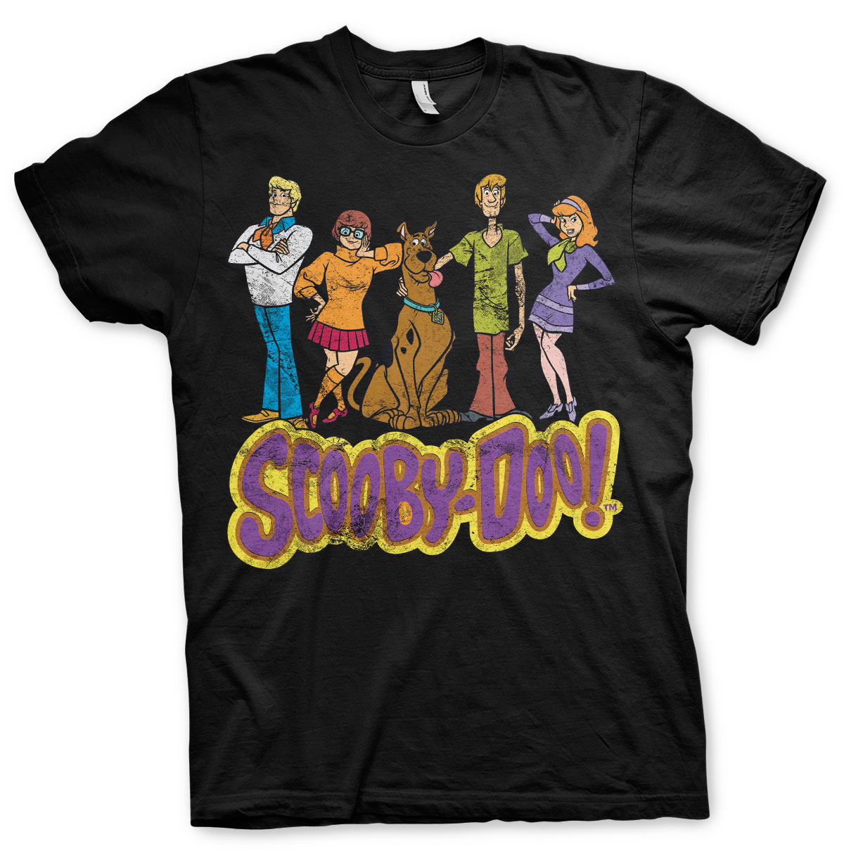 Team Scooby Doo Distressed T-Shirt
