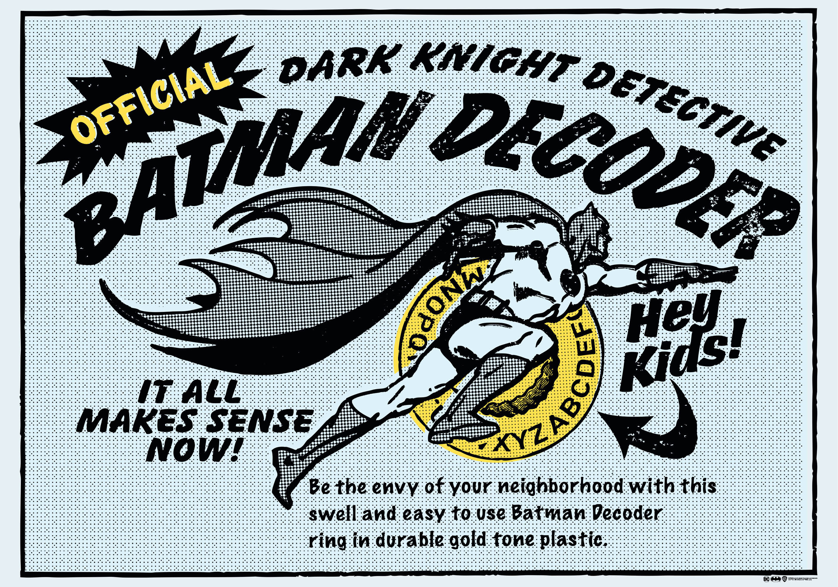 Batman Decoder Poster