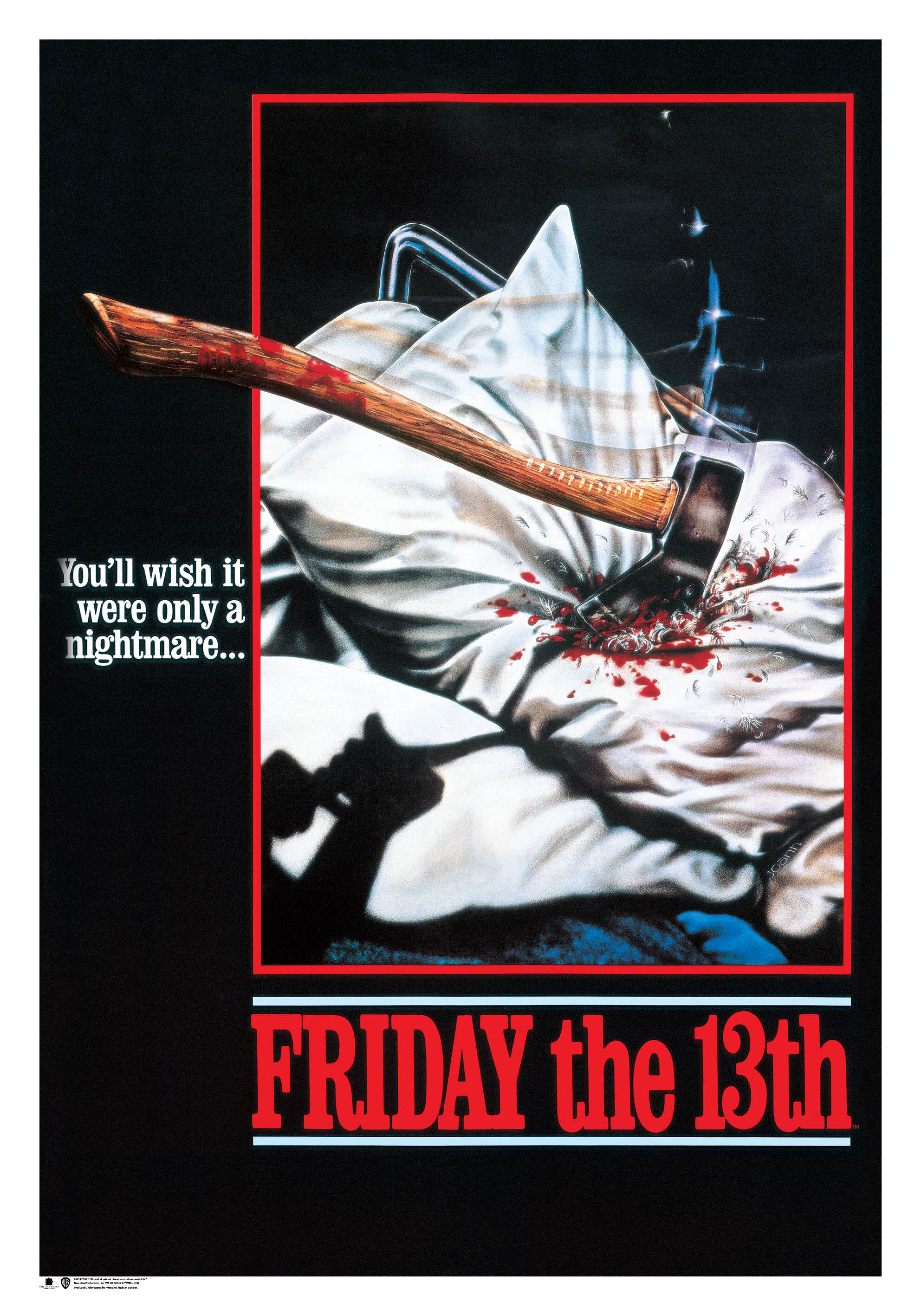 Friday The 13th Vintage Poster