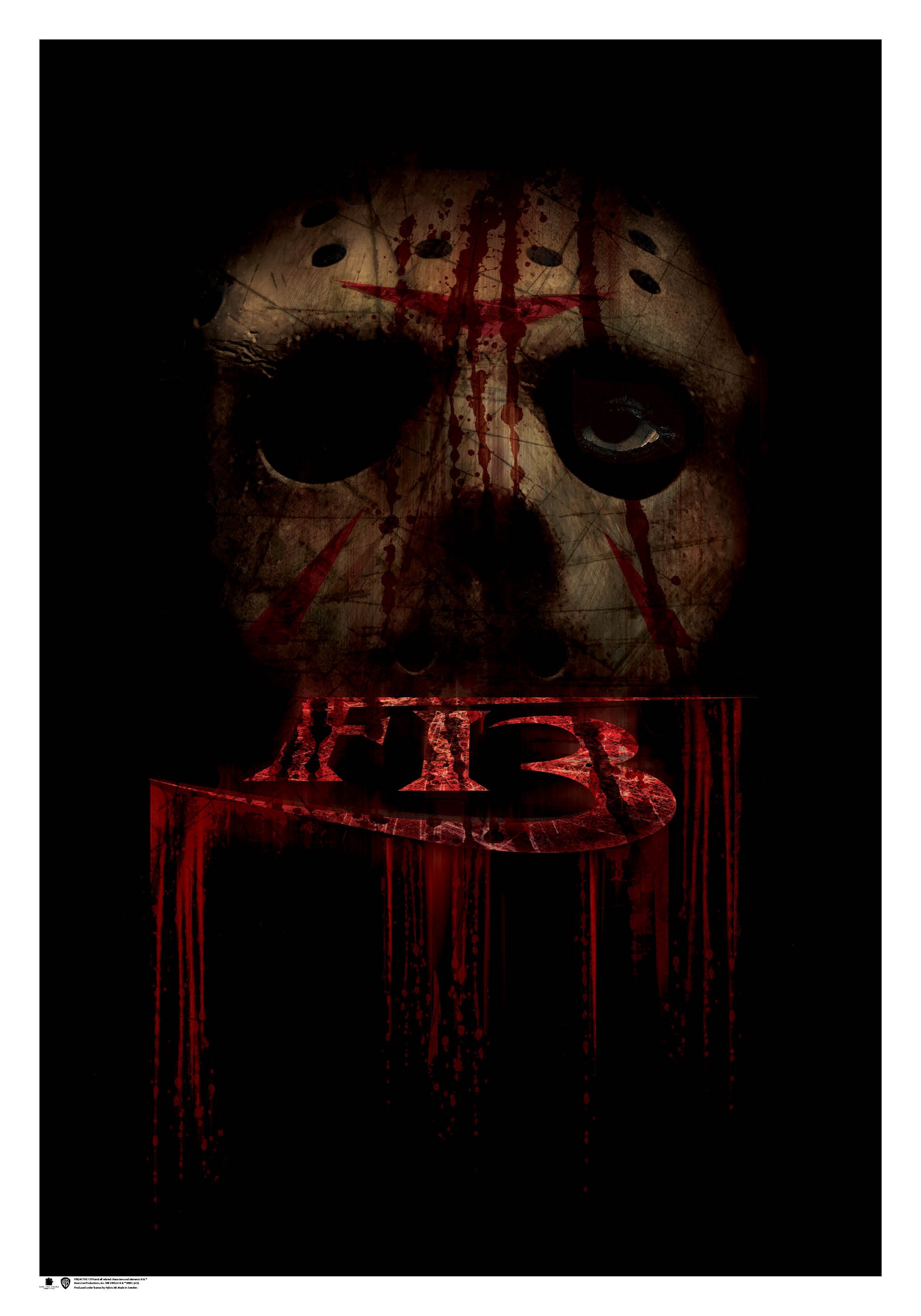 F13 Mask Poster
