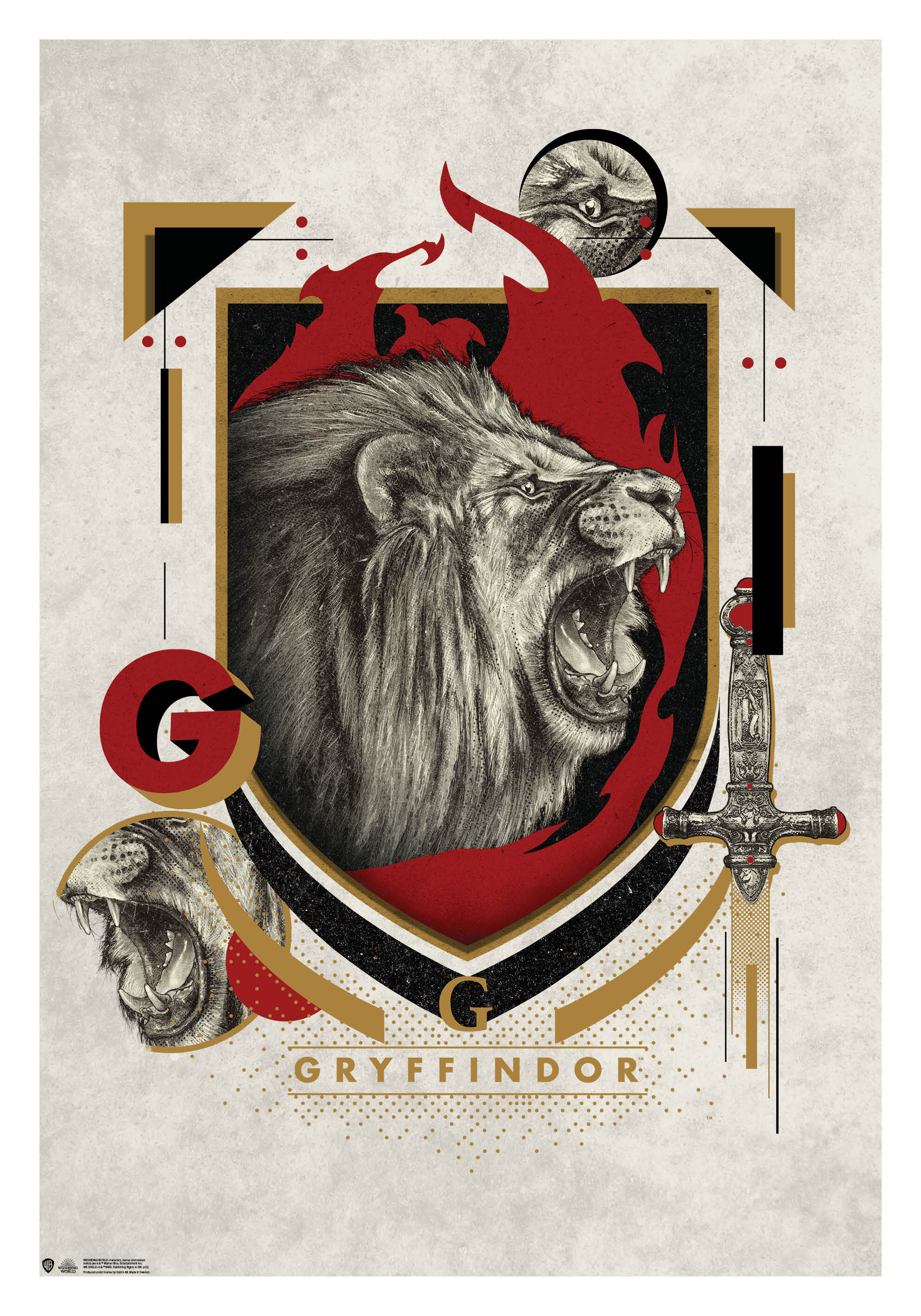 Harry Potter - Gryffindor Poster 2