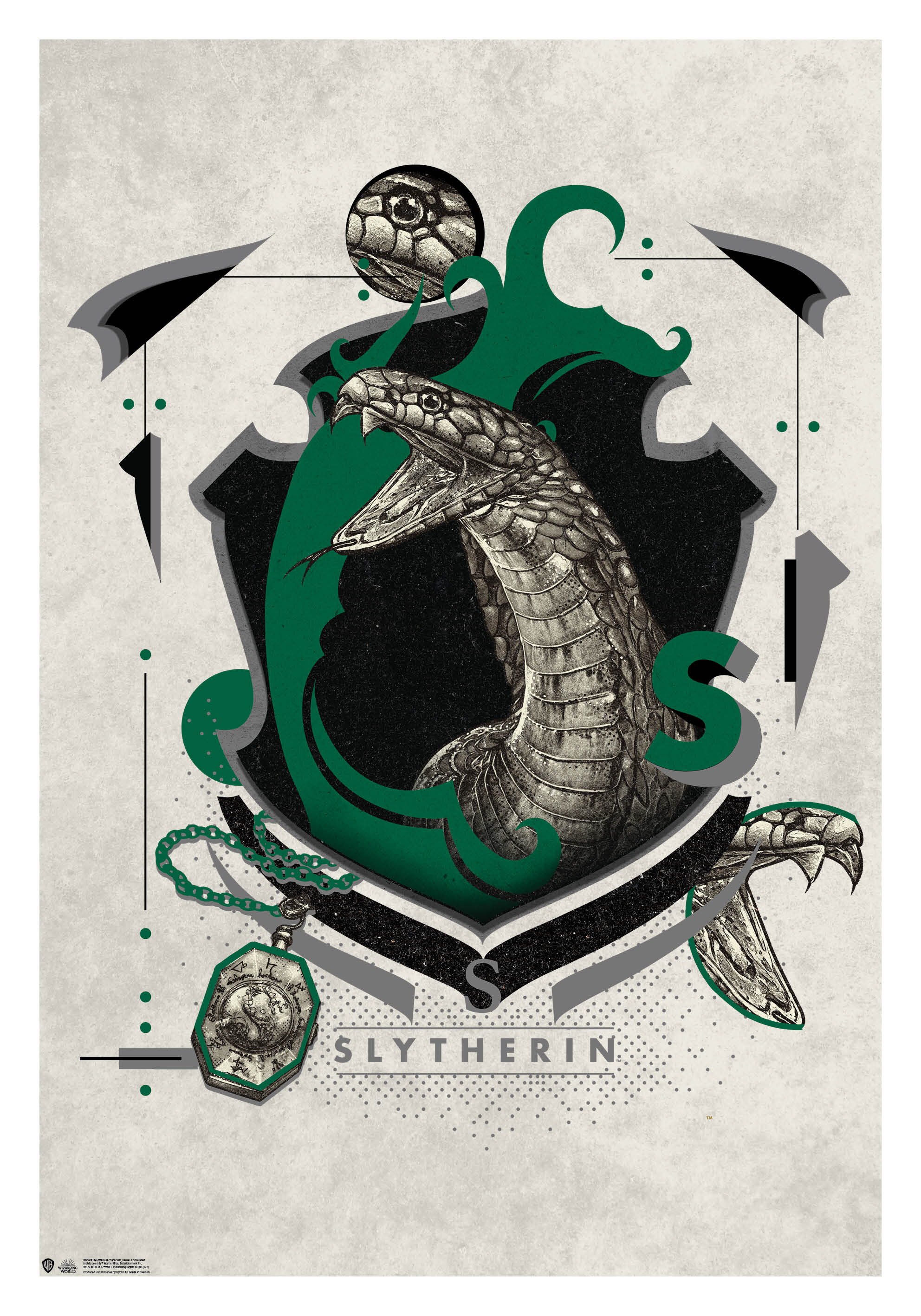Harry Potter - Slytherin Poster 2