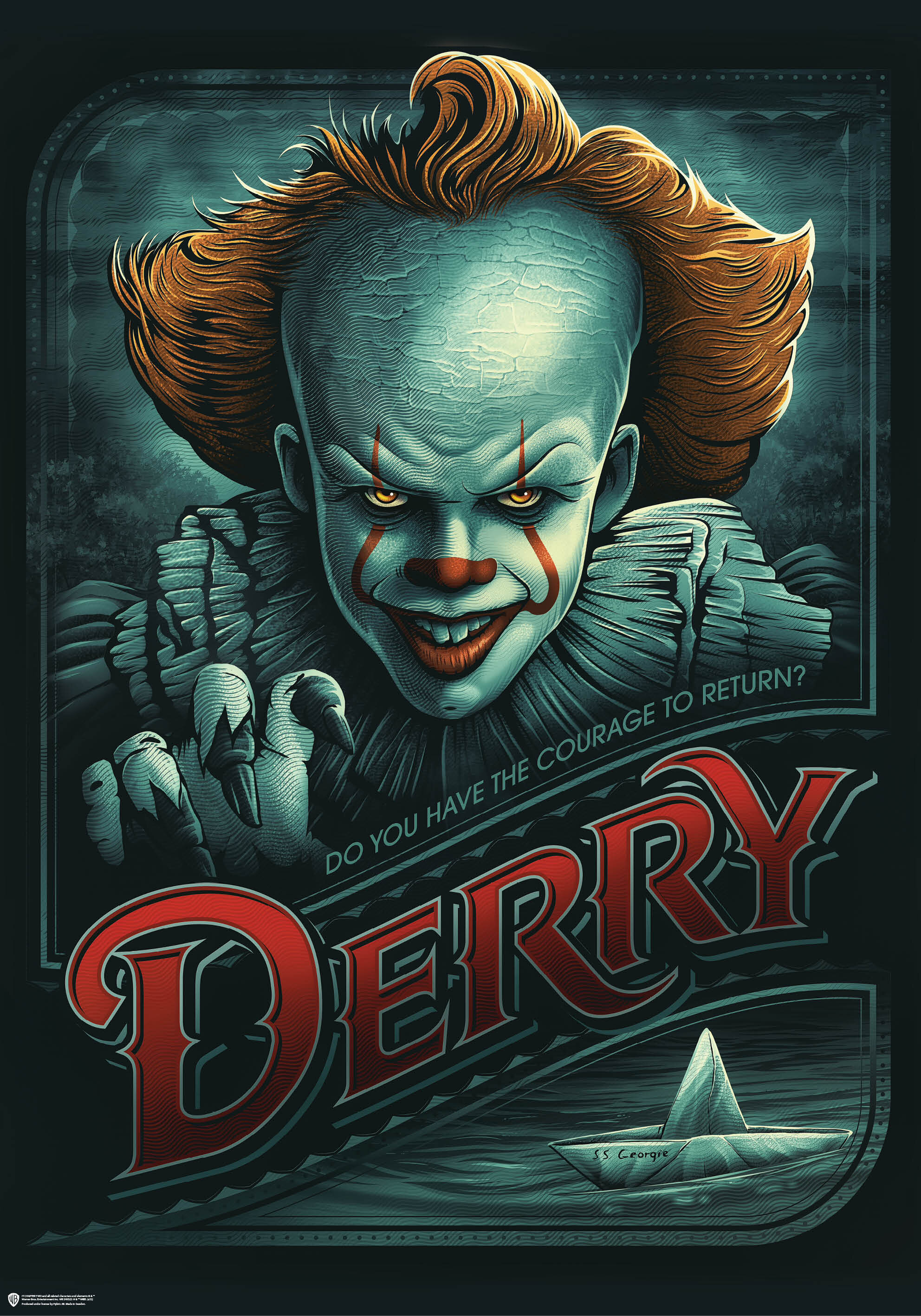 IT - Courage To Return To Derry Poster