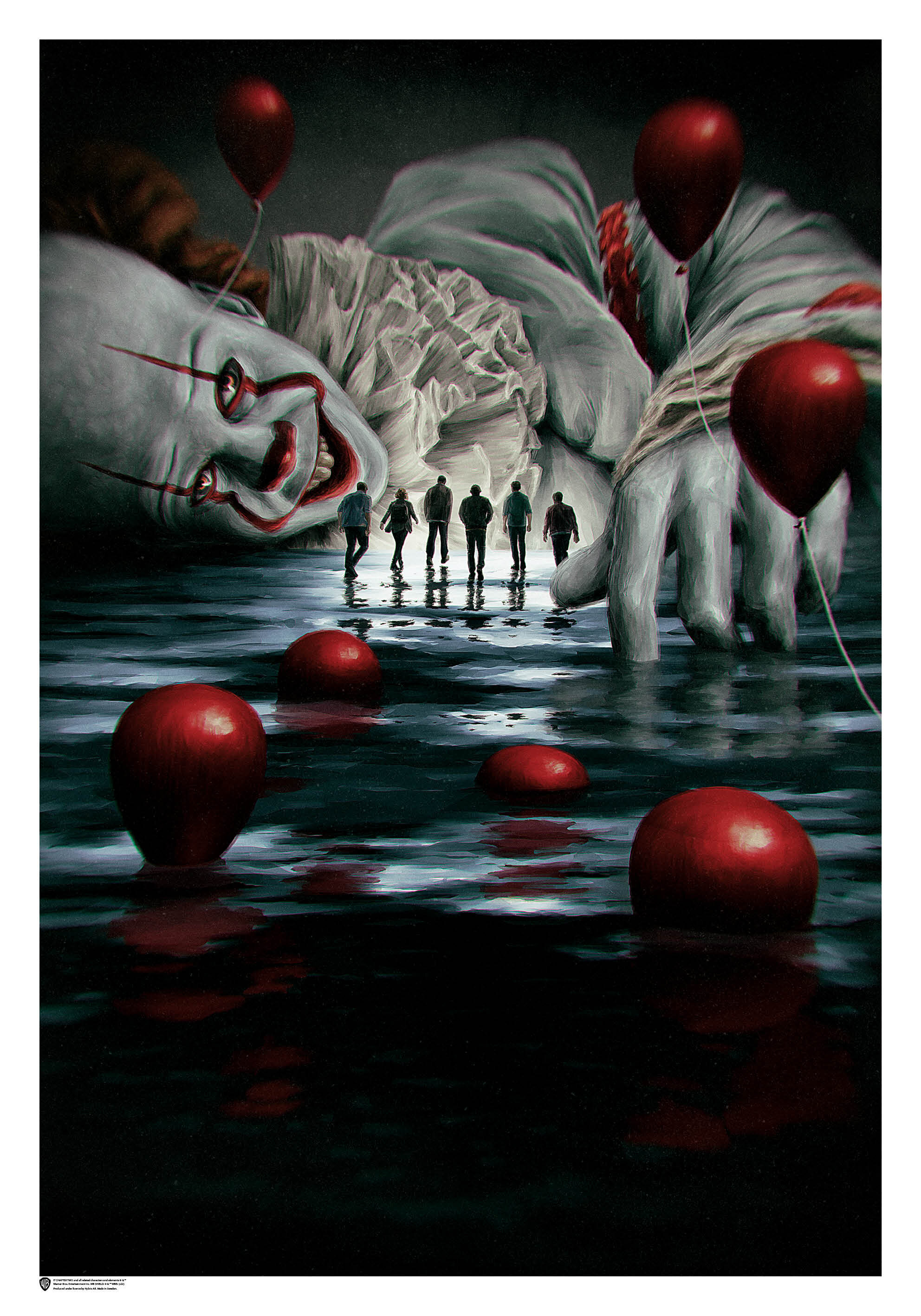 IT - Pennywise & Balloons Poster