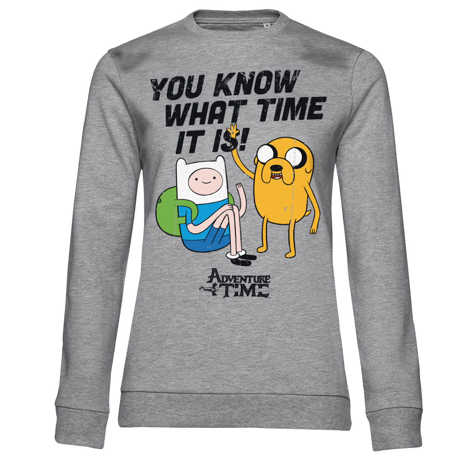 It's Adventure Time Girly Sweatshirt