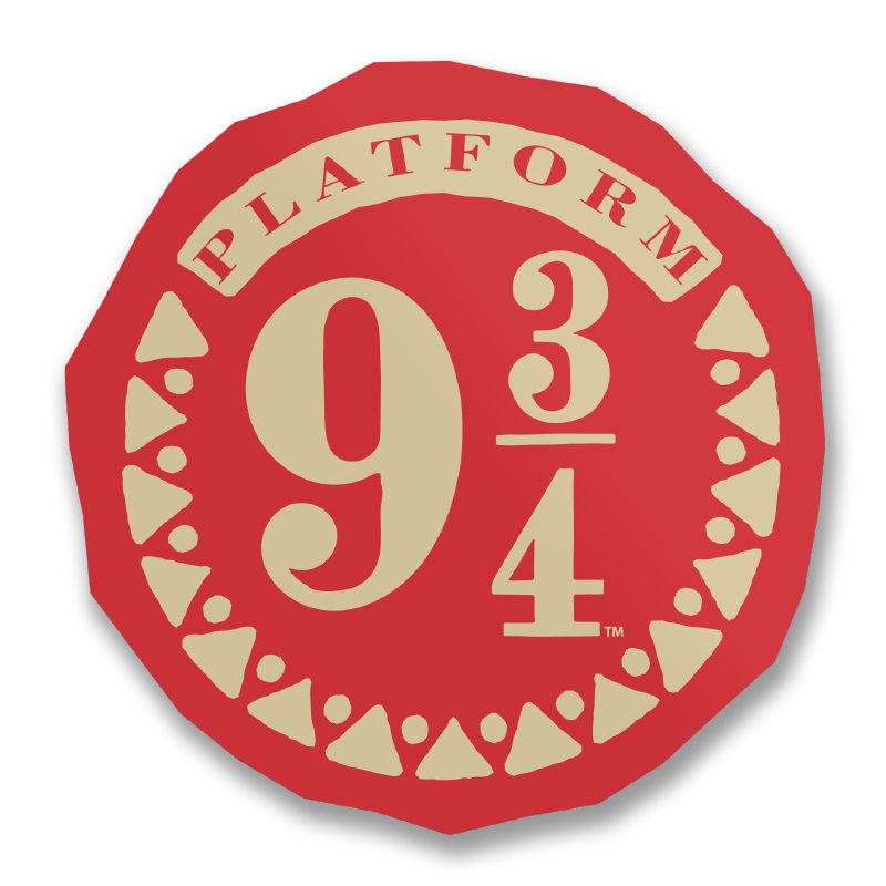 Platform 9 3/4 Sticker