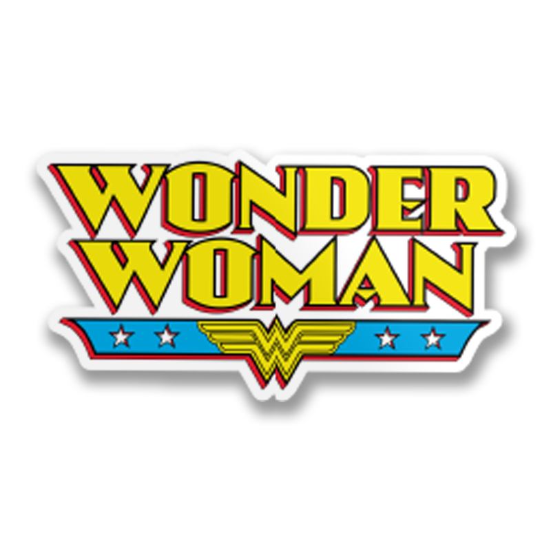 Wonder Woman Logotype Sticker