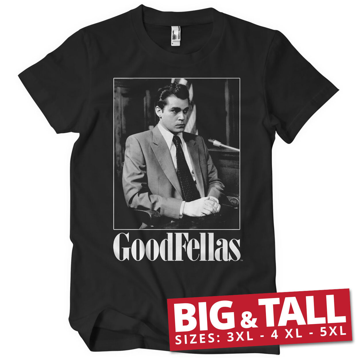 Goodfellas - Hill in Court Big & Tall T-Shirt